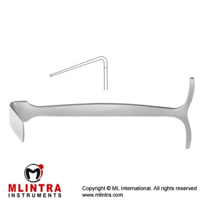 Smillie Retractor Stainless Steel, 14 cm - 5 1/2" Blade Size 48 x 19 mm Smillie Retractor Stainless Steel, 14 cm - 5 1/2" Blade Size 48 x 19 mm